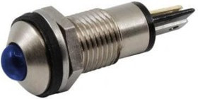 CCLB-2-3057-9933-W, LED Panel Mount Indicators LED PMI Blue 28V Watertight