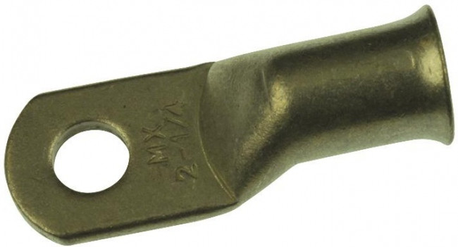 19221-0418, TERMINAL, COMPRESSION LUG, M6, 2AWG