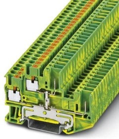 3210897, DIN Rail Terminal Blocks PTTB 2,5/2P-PE