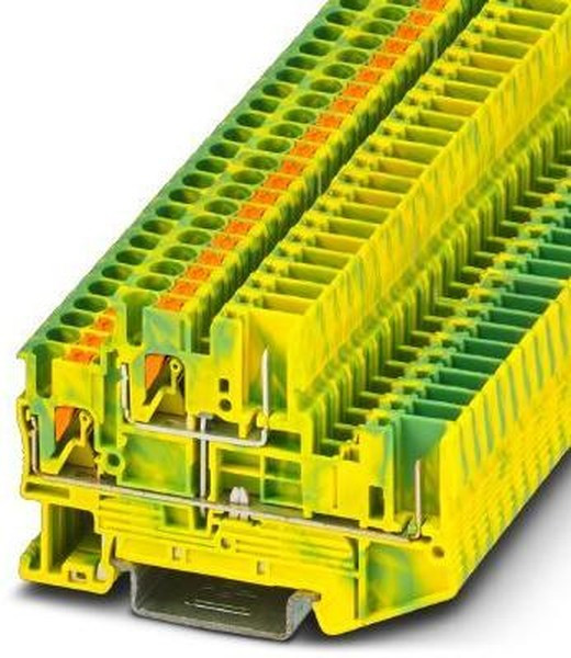 3210897, DIN Rail Terminal Blocks PTTB 2,5/2P-PE