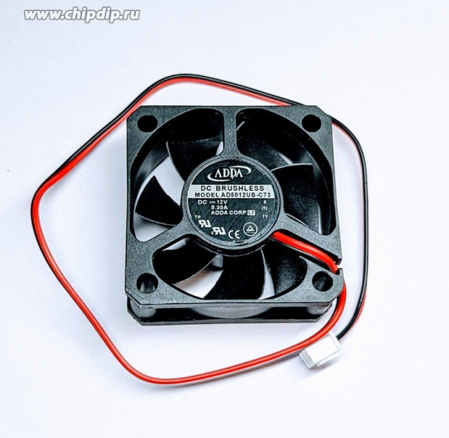 Вентилятор ADDA AD5012UB-C73 12V 0.30A 50X20