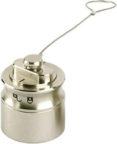 PXM6083, 6000 Female Dust Cap, Shell Size 32 IP66, IP68, IP69K Rated, with Nickel Finish, Brass