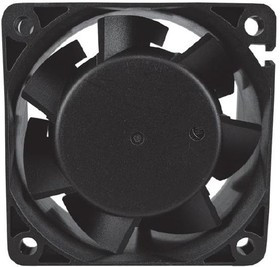 FMA1-06025WBHW12, EC Fans EC FAN, 60x60x25mm, 2-BALL BEARING, HIGH SPEED, 100-240VAC, WIRE LEADS