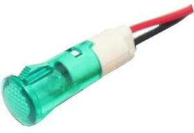 FL1P-10QW-1-G12V, LED Panel Mount Indicators LED GRN 10MM SNAP 12VAC/DC UL FL1P-10QW-1-G12V, LED Panel Mount Indicators LED GRN 10MM SNAP 12VAC/DC UL