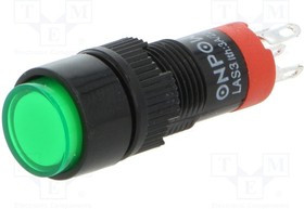 V10Y-11Z-6G, Переключатель: кнопочный, Пол: 2, SPDT, 0,5A/250ВAC, 1A/24ВDC, IP40