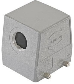 19300320527, Heavy Duty Power Connectors HAN 32B M32 SIDE METAL HOOD 19300320527, Heavy Duty Power Connectors HAN 32B M32 SIDE METAL HOOD