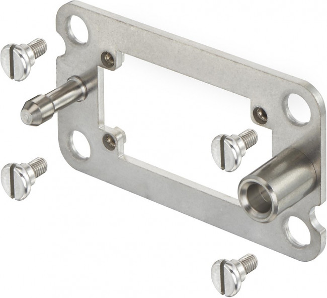 09300101701, Heavy Duty Power Connectors HAN DOCKING FRAME STAINLESS STEEL