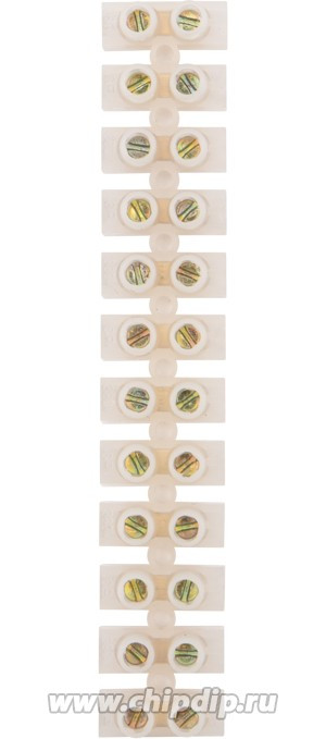 КВ-10, Колодка клеммная 10 мм² 10А