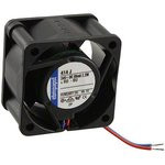 414J, Вентилятор осевой, 40х40х25мм,24В, DC, 2.4Вт, качения, 10300об/мин, 2 провода 414J, Вентилятор осевой, 40х40х25мм,24В, DC, 2.4Вт, качения, 10300об/мин, 2 провода