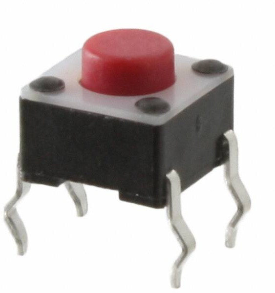 Кнопка тактовая 6x6x5 mm / 1825910-7