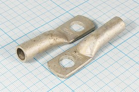 Клемма"O", d10,0мм, 35,0мм2, медь луженая, обжимная Клемма"O", d10,0мм, 35,0мм2, медь луженая, обжимная