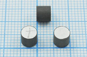 Пьезоэлемент ультразвуковой, размер 5 x 4.4, форма цилиндр, частота 315кГц, марка материала ЦТС-19