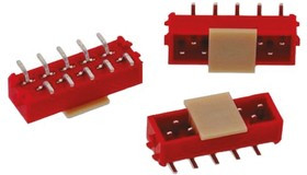 690357281276, WR-MM Series Straight Surface Mount PCB Header, 12 Contact(s), 2.54mm Pitch, 2 Row(s), Shrouded