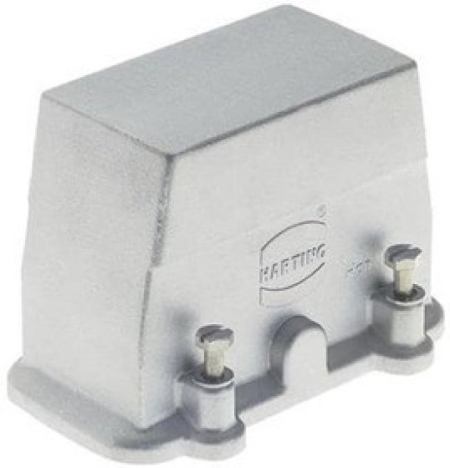 19620100542, Heavy Duty Power Connectors METAL HOOD HAN 10B SCW LCKING