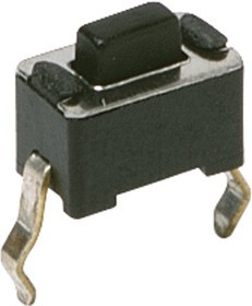 PTS635SL43 LFS, Switch Tactile N.O. SPST Rectangular Button PC Pins 0.05A 12VDC 20000Cycles 1.27N Thru-Hole Bulk PTS635SL43 LFS, Switch Tactile N.O. SPST Rectangular Button PC Pins 0.05A 12VDC 20000Cycles 1.27N Thru-Hole Bulk