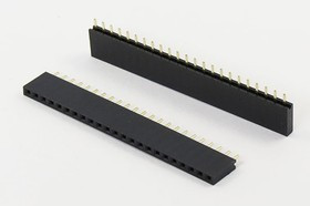 Разъем PBS-1x23 розетка, шаг P2.54, контакты 23P, h-8.4, монтаж на плату