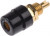 930166700, Black Female Banana Socket, 4 mm Connector, Solder Termination, 32A, 30 V ac, 60V dc
