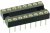 D2814-42, D2 2.54 mm, 7.62 mm Pitch Vertical 14 Way, Through Hole Standard Pin Open Frame IC Dip Socket, 1A D2814-42, D2 2.54 mm, 7.62 mm Pitch Vertical 14 Way, Through Hole Standard Pin Open Frame IC Dip Socket, 1A