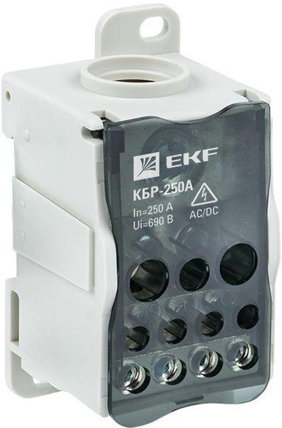 plc-kbr250, Блок распределительный (КРОСС) крепеж на панель и DIN КБР-250A plc-kbr250, Блок распределительный (КРОСС) крепеж на панель и DIN КБР-250A