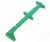 GRIP-F-25, Щуп-зажим, "крокодил", 5А, 1кВDC, зеленый, Диап.захвата: макс.25мм GRIP-F-25, Щуп-зажим, "крокодил", 5А, 1кВDC, зеленый, Диап.захвата: макс.25мм
