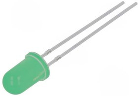 FYL-5013GD1C, LED; 5mm; yellow green; 40?70mcd; 30°; Front: convex; 1.8?2.6V