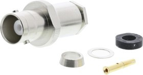 J01001A0804, 50 Straight Cable Mount, BNC Connector, jack, RG58 C/U J01001A0804, 50 Straight Cable Mount, BNC Connector, jack, RG58 C/U