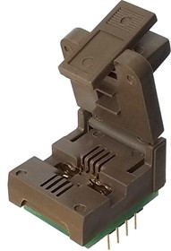 DIP8-SON8 5x6 mm (WSON8, DFN8) [ZIF-HI-REL, Clam Shell], Адаптер для программирования микросхем (=AE-WS8-U1, TSU-D08/WS08-6X5)