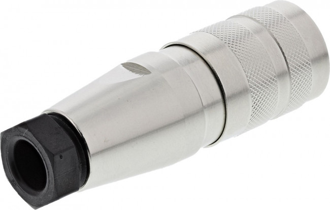 C091 31D107 100 2, Circular DIN Connectors Female 7 Pin Cable straight