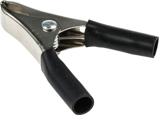 BU-40C-0, Test Clips Black Micro-Plier-Type Copper Clip, 20 Amp