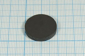 Магнит 20,0x 3,0, цилиндр, рабочая температура -40~280C, феррит, класс 28CA250