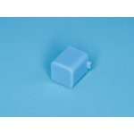 PSM1-K-1-L, Колпачок квадратный для мини кнопки голубой (синий)