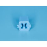 PSM1-K-1-L, Колпачок квадратный для мини кнопки голубой (синий)