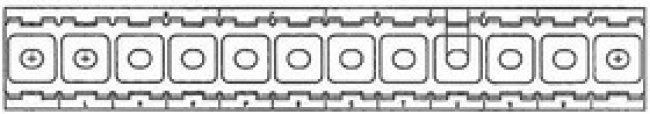 DCR-1A-10, Rectangular MIL Spec Connectors COMPOSIT RAIL