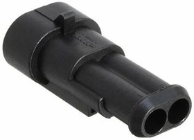115000210168 (282104-1), Корпус разъема "вилка" 2pin AMP Superseal 1.5