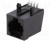 RJJ88NFRA, Гнездо, RJ45, PIN: 8, Конф: 8p8c, THT, угловой