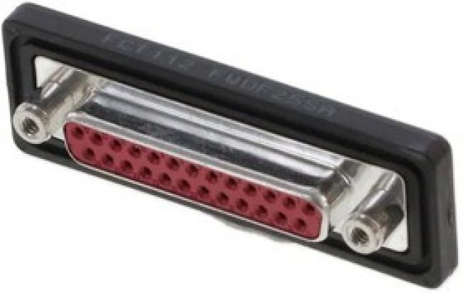 173110-0039, D-Sub Standard Connectors FCT DSUB SDR RCPT 25 PN SLD FMNT
