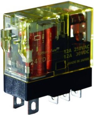 RJ2S-C-A120, General Purpose Relays Relay Plug-In DPDT 8A 120VAC