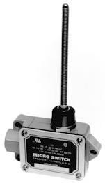 BAF1-2RN18-LH, Limit Switches Wble Stk Actuatr-Lft SPDT Snap Action