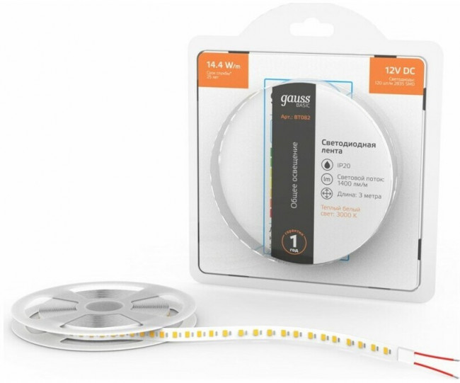 Светодиодная лента Gauss BT082