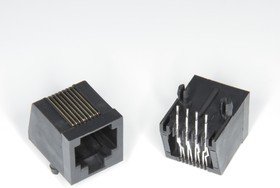 Розетка на плату L-KLS12-145-8P8C-W/O-1-01 / TJ2-8P8C