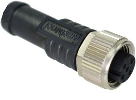 PPCFGG2B04CLAD, Circular Connector, 4 Contacts, Push-Pull, Plug, X Series PPCFGG2B04CLAD, Circular Connector, 4 Contacts, Push-Pull, Plug, X Series