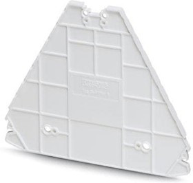 3270154, DIN Rail Terminal Blocks D-PTRV 8 WH END COVER WHITE