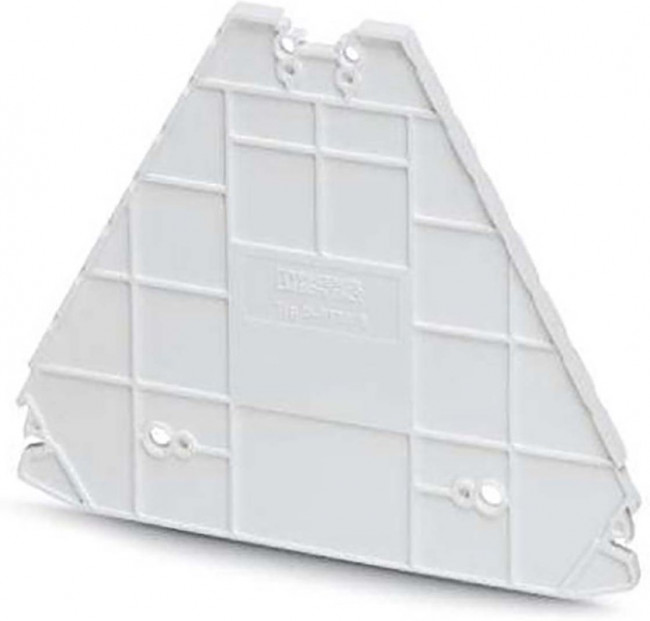 3270154, DIN Rail Terminal Blocks D-PTRV 8 WH END COVER WHITE