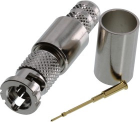 UHDMB05, RF COAX CONN, PLUG, MICRO BNC, CABLE