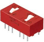 78K01T, DIP Switches / SIP Switches DIP Switch DPDT 4 circuits 1 Pos
