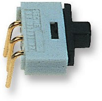 09-10290-01, Движковый переключатель, SPDT, Вкл.-Вкл., Сквозное Отверстие, 1K2, 500 мА 09-10290-01, Движковый переключатель, SPDT, Вкл.-Вкл., Сквозное Отверстие, 1K2, 500 мА