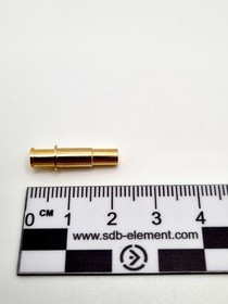 Подпружиненный контакт (pogo-pin) 6,1х20,5мм для тестирования мощных приборов. 20А/12В