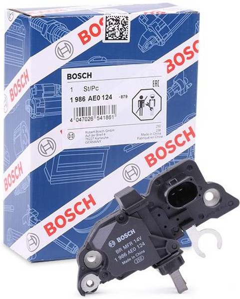 1986AE0124, Реле регулятор IVECO Daily напряжения генератора BOSCH