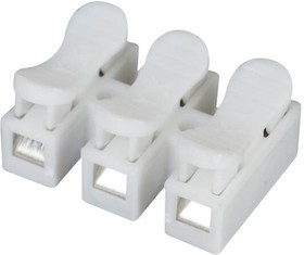 081-32-002, Двухполюсный клеммник ДК-823 10A(0.5-2.5м²) (100шт./уп.) HLT 081-32-002, Двухполюсный клеммник ДК-823 10A(0.5-2.5м²) (100шт./уп.) HLT