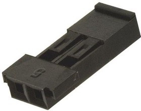 67954-001LF, Conn Housing RCP 2 POS 2.54mm Crimp ST Cable Mount Black Bag